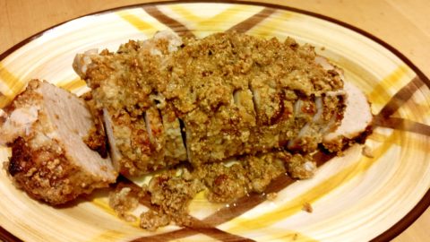 Cashew and Fennel Seed Crusted Pork Loin